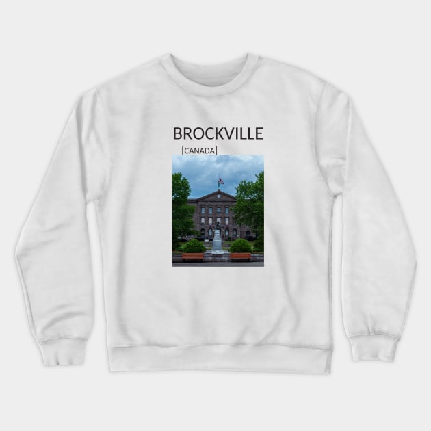 Brockville Ontario Canada Souvenir Present Gift for Canadian T-shirt Apparel Mug Notebook Tote Pillow Sticker Magnet Crewneck Sweatshirt by Mr. Travel Joy